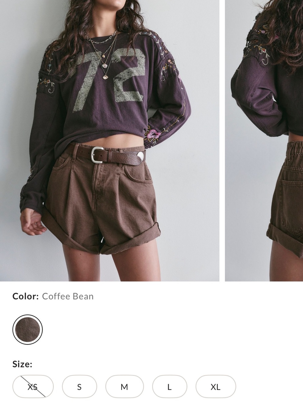 free people danni shorts